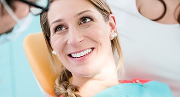 Daytona Beach Cosmetic  Dentistry Woman in Dental Chair