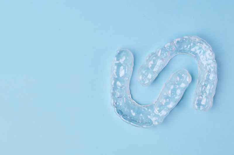 ClearCorrect aligners on table