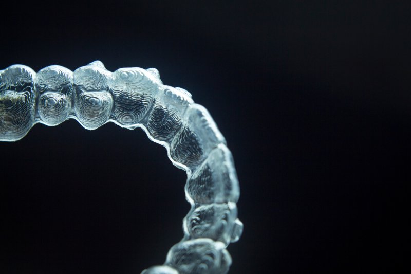 example of ClearCorrect aligners in Daytona Beach