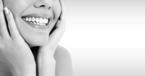 a closeup of a patient’s smile